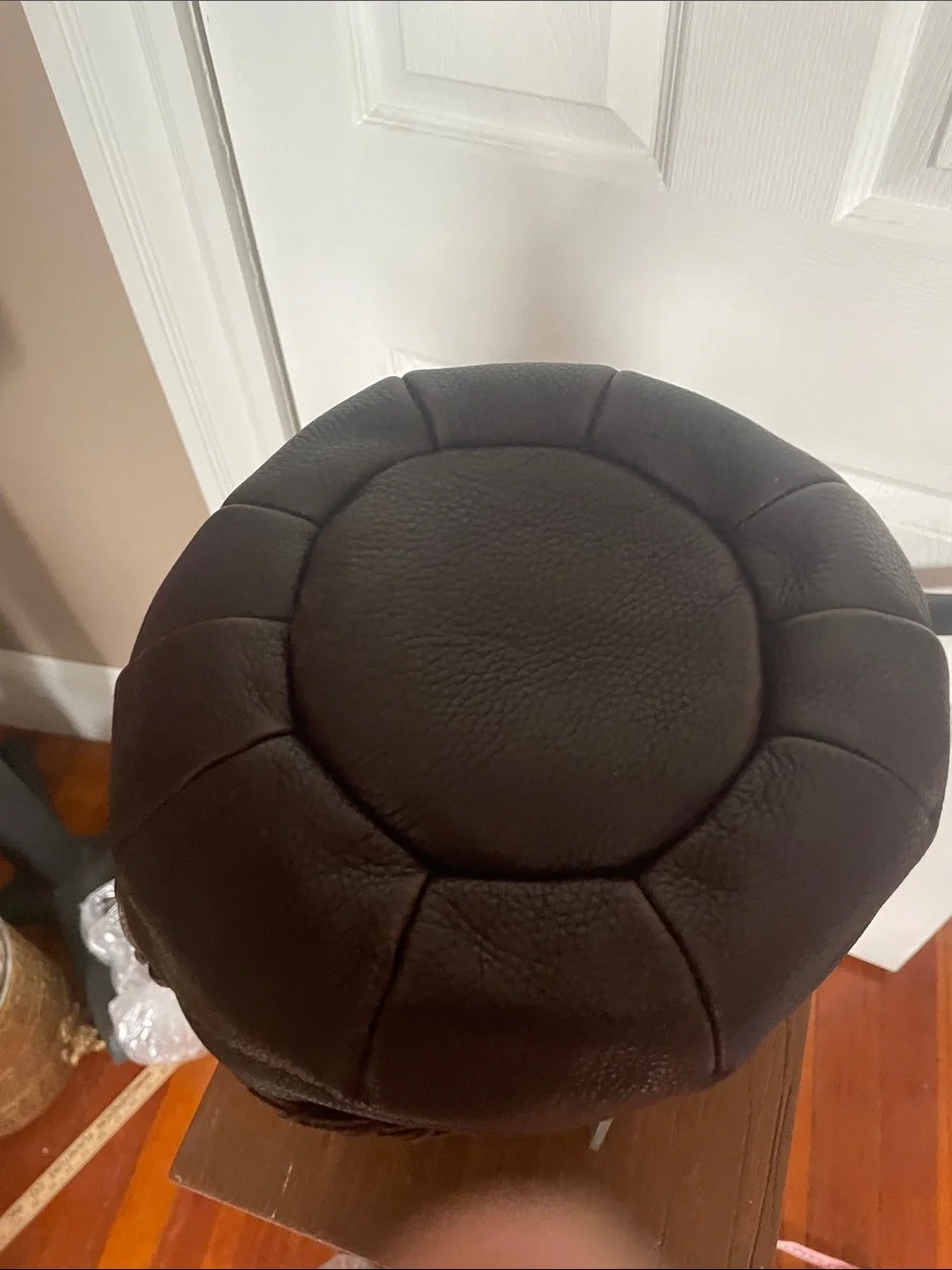 A Valentino Black Interior  Brown leather
